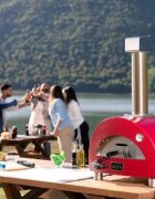 Alfa Газова фурна за пица Moderno 1 Pizze Red -