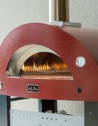 Alfa Газова фурна за пица Moderno 2 Pizze червена -