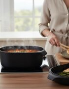 AMT Gastroguss Капак с грил повърхност за тава за печене алуминий 32 x 22 см - AMT