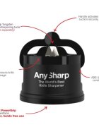 AnySharp Острилка за ножове "Premium" Black -