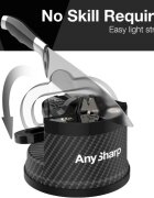 AnySharp Точилка за ножове "Premium" Carbon Fibre -