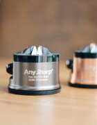 AnySharp Точило за ножове "Pro" Brushed Metal -