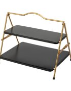 Artesa Двуетажна метална поставка за сервиране 395 x 26 x 345 см -