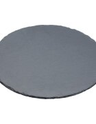 Artesa Кръгла чиния Lazy Susan 35 см шисти -
