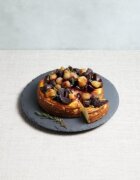 Artesa Кръгла чиния Lazy Susan 35 см шисти -