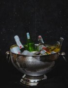 BarCraft Кофа за лед от неръждаема стомана с дръжки -