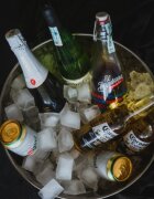 BarCraft Кофа за лед от неръждаема стомана с дръжки -