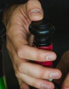 BarCraft Комплект от 2 запушалки за бутилки за многократна употреба за херметич
