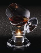 BarCraft Поставка с чаша за бренди изработена от стъкло 350 мл -