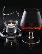 BarCraft Поставка с чаша за бренди изработена от стъкло 350 мл -