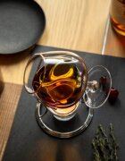 BarCraft Поставка с чаша за бренди изработена от стъкло 350 мл -