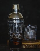 BarCraft Шейкър за коктейли изработен от стъкло 700 мл -