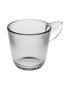 Borgonovo Чаша за капучино направена от стъкло 280 мл "Some Lines" - Borgonov