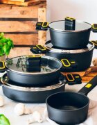 BRA Гювеч с капак алуминий 28 см/57 л "Daily Pro" -