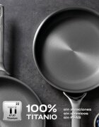 BRA Тиган от неръждаема стомана 28 см "Titanium One" -