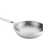 BRA Уок тиган неръждаема стомана 28 см "Efficient Inox" -