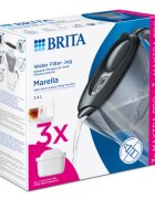 Brita Marella 2.4L стартов пакет + 3 филтъра Maxtra PRO (сив)