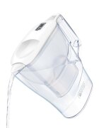 Brita Стартов пакет за филтриране на вода Aluna 24 L (бял) + 3 филтър