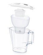 Brita Стартов пакет за филтриране на вода Aluna 24 L (бял) + 3 филтър