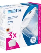 Brita Стартов пакет за филтриране на вода Aluna 24 L (бял) + 3 филтър
