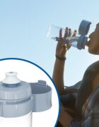 Brita Vital филтърна бутилка (светлосиня) 600 мл + 2 MicroDisc филтър