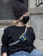 Built Чанта за кръста с дозатор за торби за кучешки отпадъци и колан за кръс