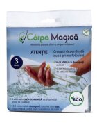 Carpa Magica Комплект от 3 Еcо микрофибърни кърпи 40 × 40 см -