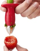 Chef'n Уред за премахване на дръжките на ягоди неръждаема стомана "StemGem"