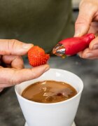 Chef'n Уред за премахване на дръжките на ягоди неръждаема стомана "StemGem"