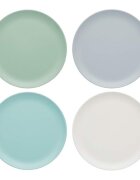 Colourworks Комплект от 4 чинии за вечеря меламин 23 см -