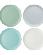 Colourworks Комплект от 4 меламинови чинии 28 см -