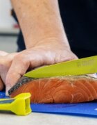 Colourworks Нож за белене на плодове/зеленчуци 9.5 см зелен -