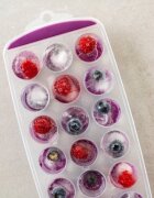 Colourworks Тава за приготвяне на кубчета лед 28 x 12 см силикон лилава - Colou