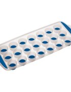 Colourworks Тава за приготвяне на кубчета лед 28 x 12 см силикон синя - Colourw