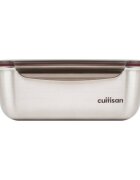 Cuitisan Правоъгълен съд за съхранение на храна неръждаема стомана 2800 мл "