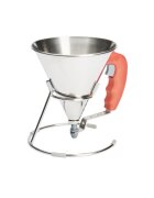de Buyer KWIK бутална мини-фуния със стойка 08 л червена - марка ""