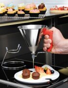 de Buyer KWIK бутална мини-фуния със стойка 08 л червена - марка ""