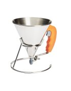 de Buyer KWIK бутална мини-фуния със стойка 08 л оранжево - марка "