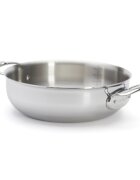 de Buyer Тава за сотиране с 2 дръжки 5-слойна неръждаема стомана 28см/4.9л