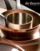 de Buyer тенджера "Inocuivre" 20 см / 33 л мед - неръждаема стомана - de Buy