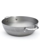 de Buyer Тиган за соте с 2 дръжки 24см стомана "Mineral B" -