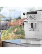DeLonghi Автоматична машина за еспресо 1450W "Magnifica S" бяла -