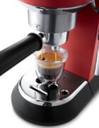 DeLonghi Ръчна еспресо машина 1300W "Dedica" червена - De'Longhi