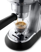 DeLonghi Ръчна еспресо машина 1300W "Dedica" сребърен цвят - De'Longhi
