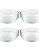 Duralex Комплект от 4 купички изработени от стъкло 75 cm / 70ml гама "Lys"