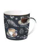 Easy Life Чаша порцелан 350 мл "Barista" -