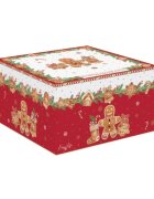 Easy Life Чаша с чинийка порцелан 400 мл "Fancy Gingerbread" -