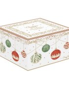 Easy Life Комплект 2 чаши и чинийки порцелан 80мл "Christmas Eve" - ​​Easy Li