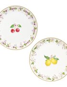 Easy Life Комплект от 2 порцеланови чинии с релефен дизайн 16 см "Fancy Fruit