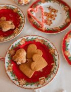 Easy Life Комплект от 4 десертни чинии порцелан 19 см "Fancy Gingerbread" - E